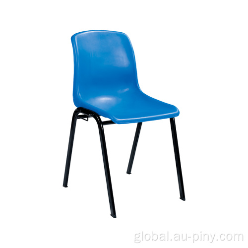 Student Study Chair Luxury Ergonomic Design Stackable PVC Chair Manufactory